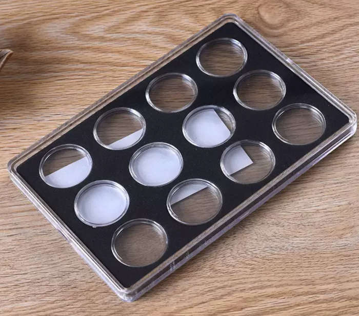 Coin Capsules Box. (26mm x 12) Fit R5 Coins.