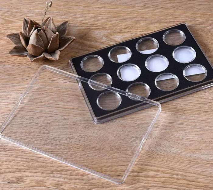 Coin Capsules Box. (26mm x 12) Fit R5 Coins.