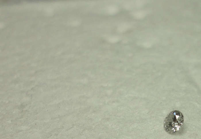 0.07 ct diamond H VVS - *GEM ALERT!* - From my personal collection.