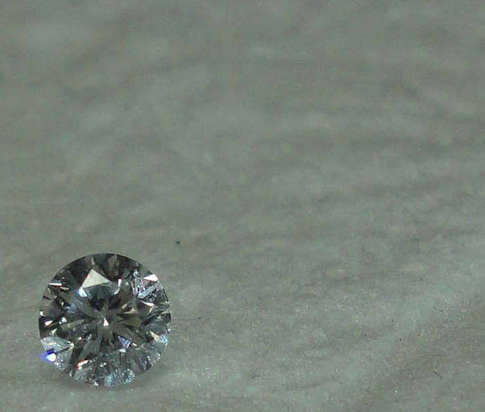 0.07 ct diamond H VVS - *GEM ALERT!* - From my personal collection.