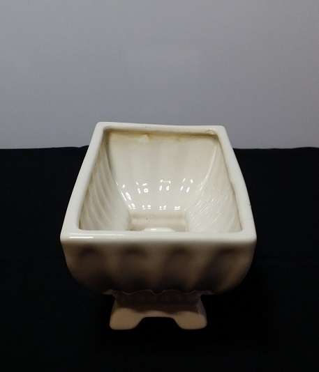 OBLONG WHITE VASE