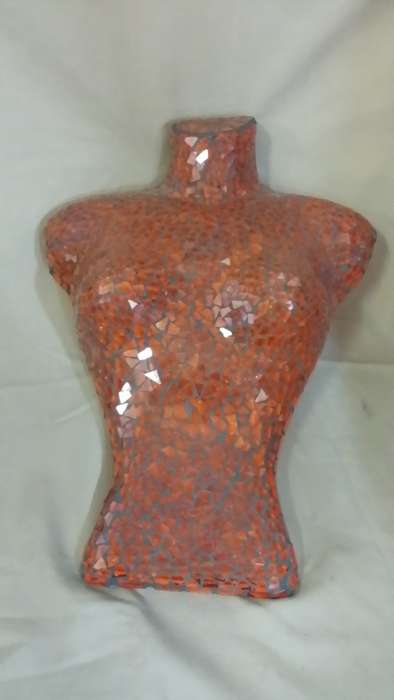 MOSAIC LADY DECOR BUST