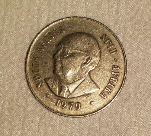 1979 SOUTH AFRICAN 50 CENT  COIN