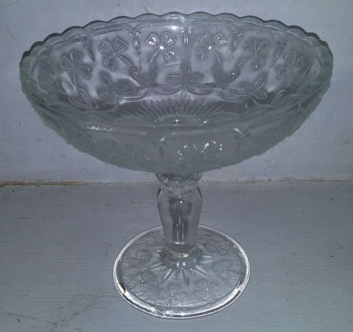 Glass Pedestal Bowl