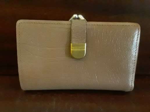 Vintage Genuine Leather Purse  13cm x 8cm