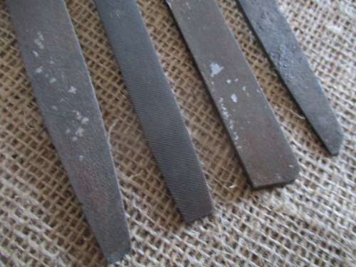 Collection of Oldies !! .....Collection of vintage half round and flat files  Canada & other