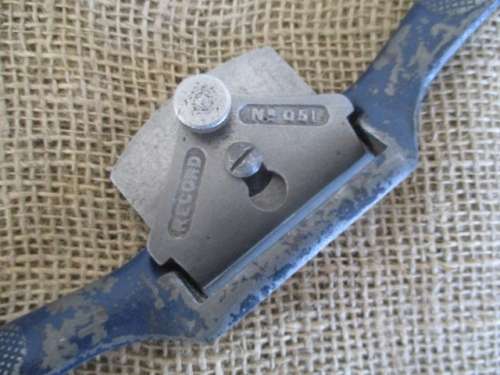 Vintage Record 051 Spoke Shave Wood Plane     Made In England       Complete