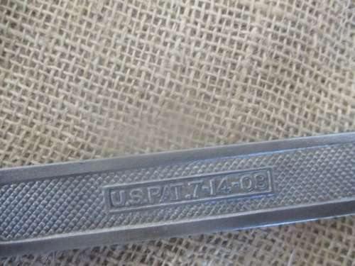 Lovely Large Vintage Stanley Sliding T-Bevel Square   U.S.Pat.7-14-08