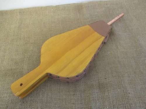 Finally At Last...... Real Decent Large `Oupa se Pompie` Fireplace Wooden Bellow