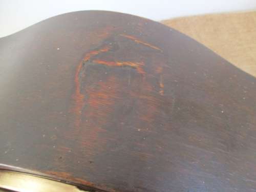 For Repair Or Spares...Rare Antique/Vintage U.M. Uhrenfabrik Muhlheim Wooden Mantel Clock  Germany