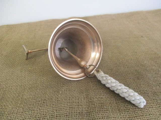 Give Your Guests A Warm Welcome With This Solid Brass Wall Mounted Door Bell