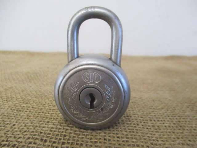 Very Rare And Highly Collectable Vintage SUL Padlock          Made In Germany