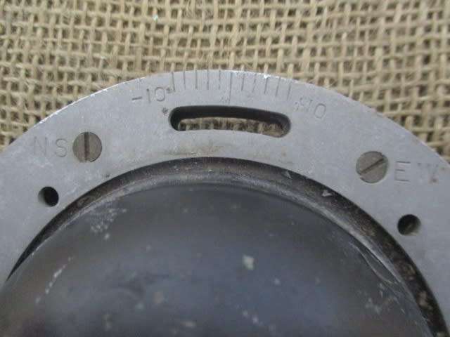 Rare Vintage WW2 RAF Magnetic Azimuth Detector By Sperry Phoenix Co Used In Spitfire Aircraft