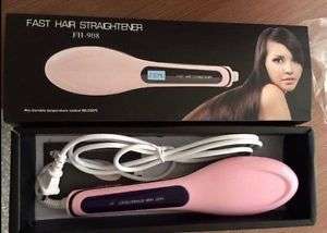 ELECTRIC HAIR STRAIGHTENING BRUSH