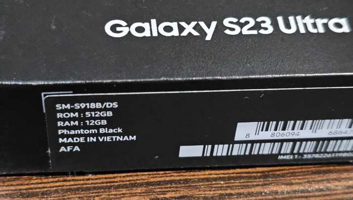Samsung S23 Ultra 512GB Black Dual Sim