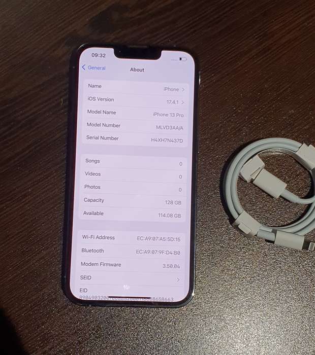 Apple iPhone 13 Pro 128GB Blue