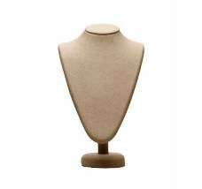 Cream / Cuppachino Bust Display - 160mm x 65mm x 85mm
