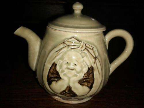 Miniature Buddha Teapot.