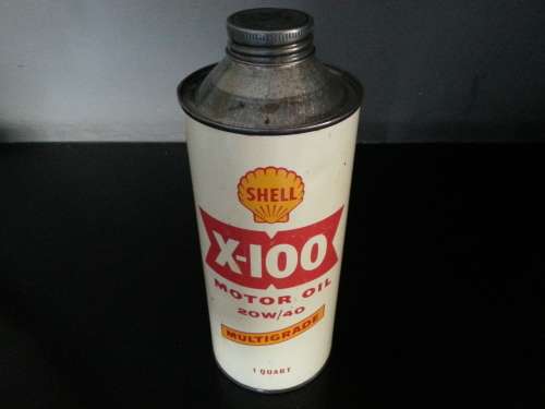 SHELL 100 - 1 QUART / 1 KWART afr / eng.
