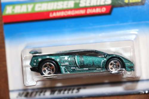 1998 Hot Wheels Diecast Model - X-Ray Cruiser Series - Lamborghini Diablo
