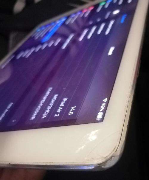 Silver Apple Ipad Air 2 (16GB) 6th Generation (Features Touch ID)