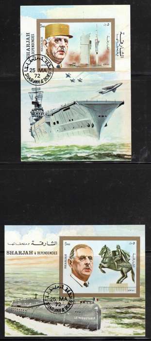 SHARJAH - Miniature sheets x 2
