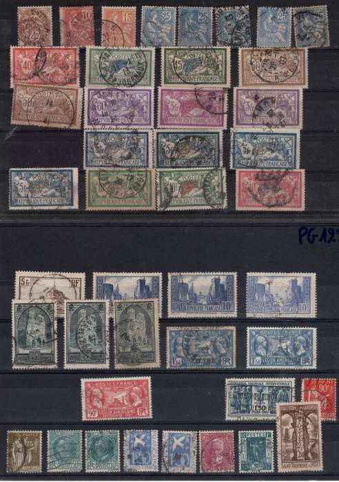 FRANCE - 2 Stock cards
