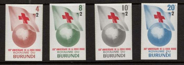 BURUNDI (1963 RED CROSS)