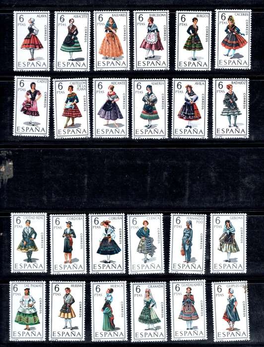 SPAIN (C) Provincial Costumes (3 Pages)
