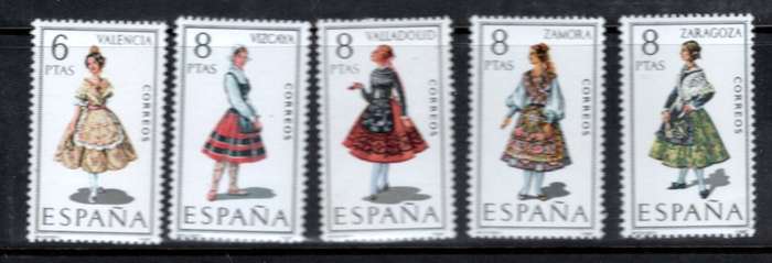 SPAIN (D) Provincial Costumes (3 Pages)