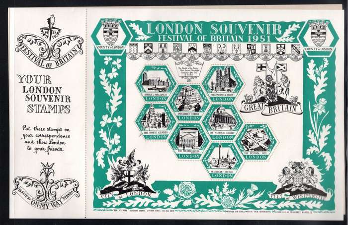 GREAT BRITAIN (1951 Festival Labels)