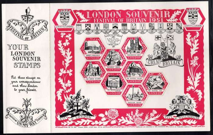 GREAT BRITAIN (1951 Festival Labels)