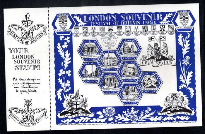 GREAT BRITAIN (1951 Festival Labels)