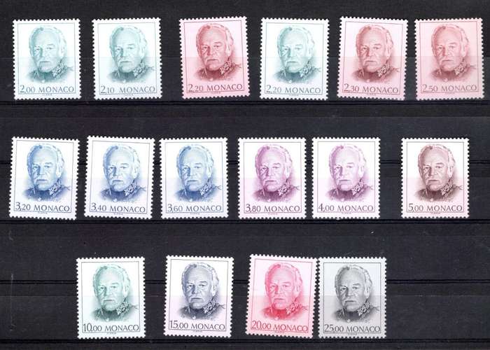 MONACO (1989 Prince Rainier)