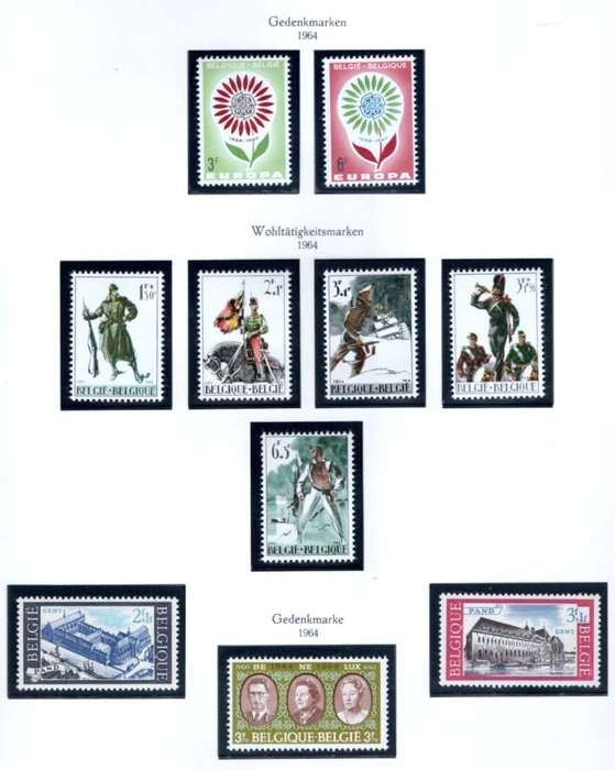 BELGIUM (1964) 7 Pages