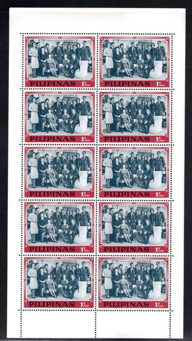 PHILIPPINES (1968) - FULL SHEETS