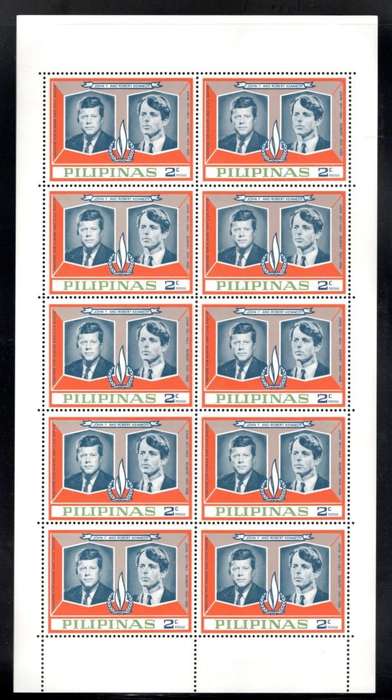PHILIPPINES (1968) - FULL SHEETS