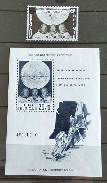 BELGIUM (1969 First Man on the Moon)