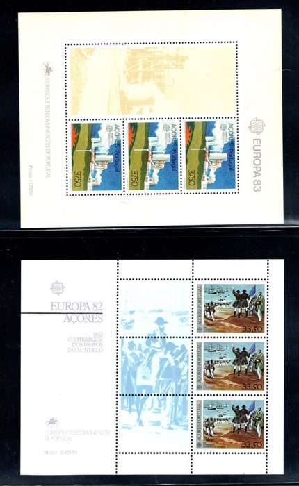 AZORES (1982 & 83 EUROPA)