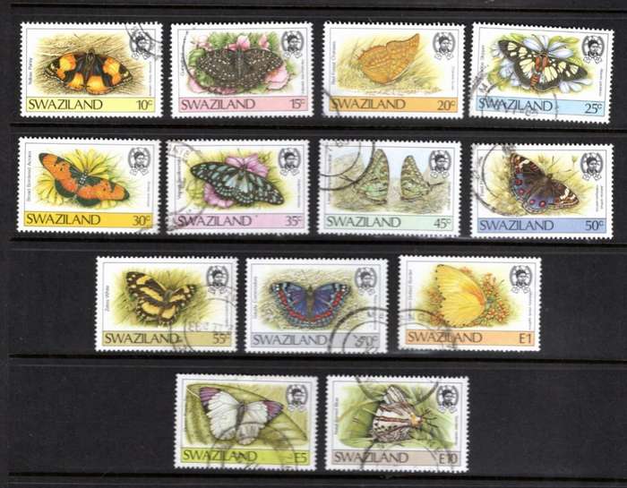 SWAZILAND (1987 Butterflies)