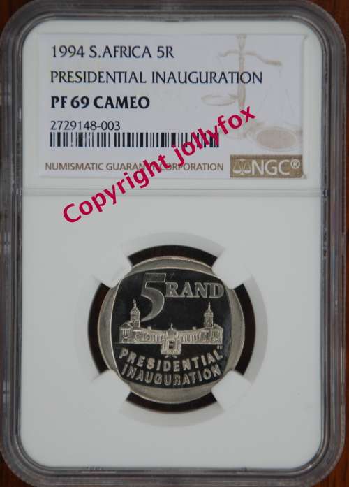 *** FINEST KNOWN *** Ultra Rare 1994 R5 Inauguration PF 69 CAMEO (NOT UC!) - Building in Front!! ***