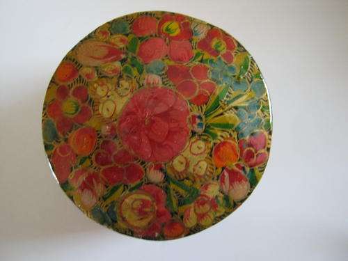 PAPER MACHE RING BOX