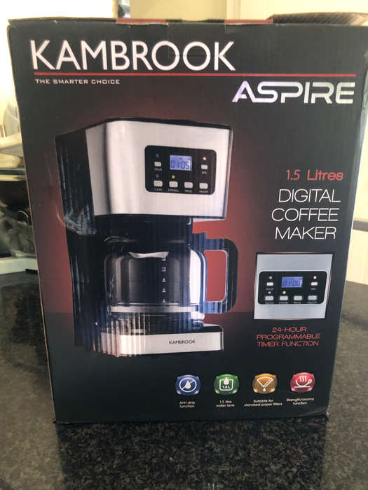 Kambrook Aspire Digital Coffee Maker