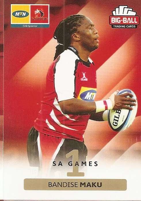 BIG BALL RUGBY COLLECTION 2012 - THE LIONS BASE CARD 114