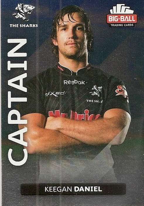 BIG BALL RUGBY COLLECTION  2012 - KEEGAN DANIEL `CAPTAIN` FOIL CARD