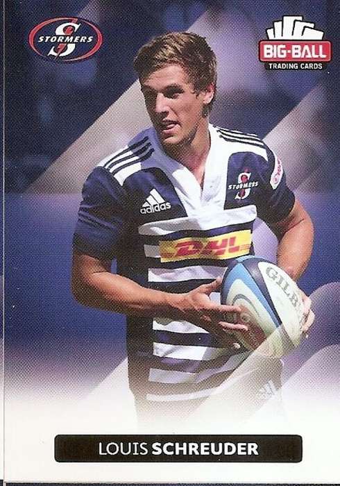 BIG BALL RUGBY COLLECTION 2012 - THE STORMERS BASE CARD 184