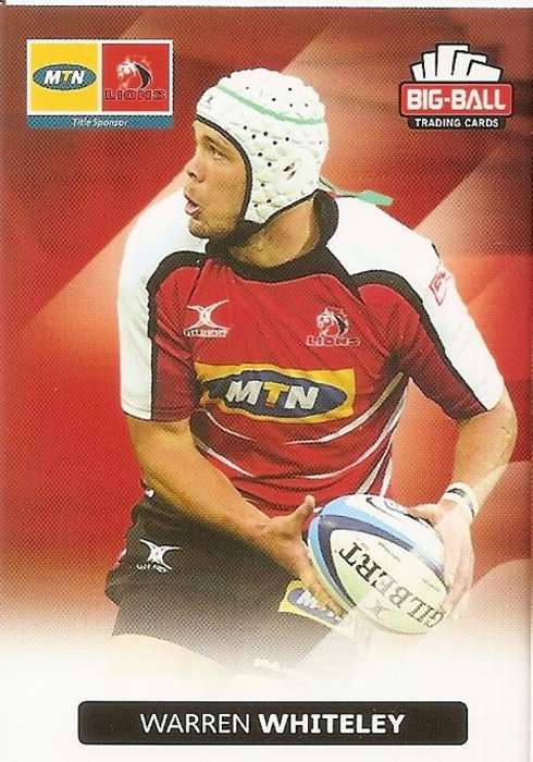 BIG BALL RUGBY COLLECTION  2012 - THE LIONS BASE CARD 149