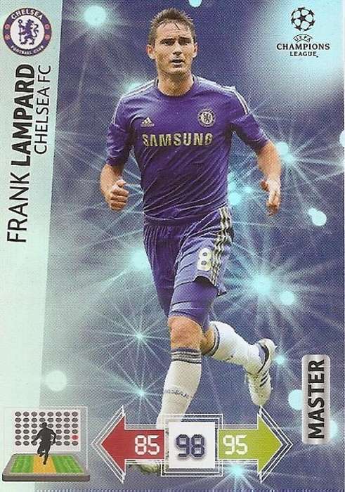 CHAMPIONS LEAGUE ADRENALYN XL 2012/2013 - FRANK LAMPARD "MASTER" CARD