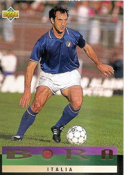 WORLD CUP 1994 USA - BORA  "ITALIA INSERT" CARD 204