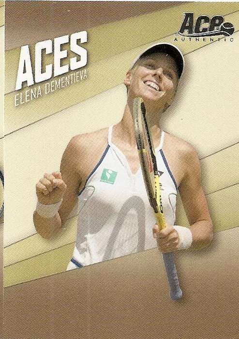 ELENA DEMENTIEVA - ACE AUTHENTIC 2007 - "ACES" INSERT CARD AC9